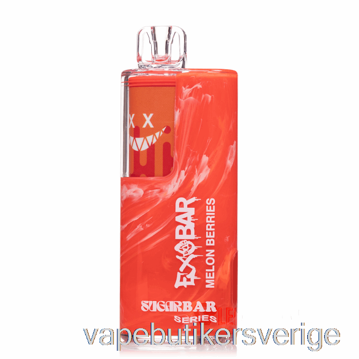 Vape Sverige Exobar X Sugar Bar Sb8000 Engångs Melonbär